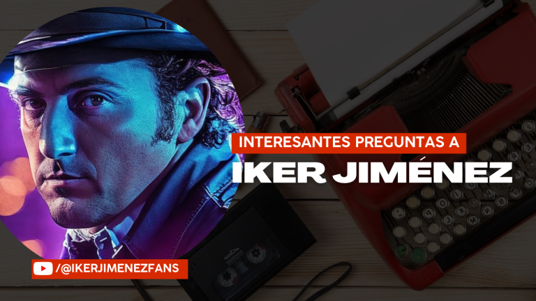 Interesantes preguntas a Iker Jiménez