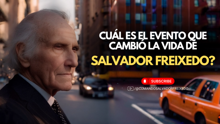 Cuál fue el suceso que cambió la vida de Salvador Freixedo?