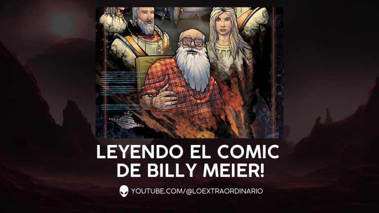 Leyendo el comic de Billy Meier!