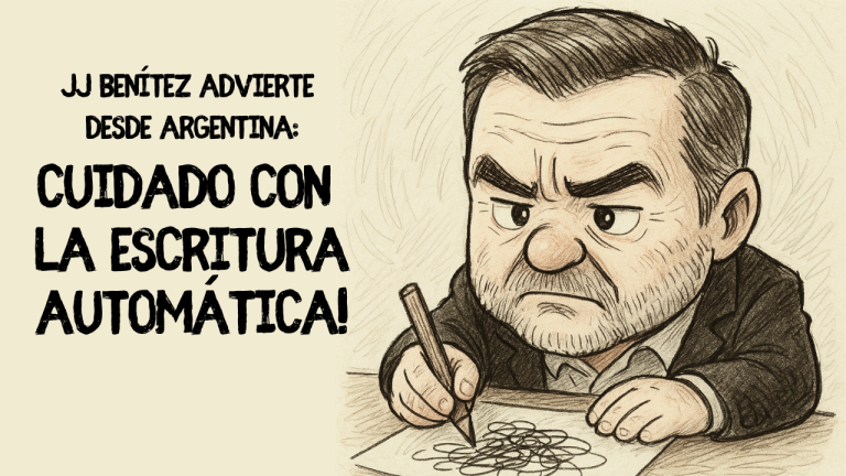 JJ Benítez advierte: cuidado con la escritura automática!