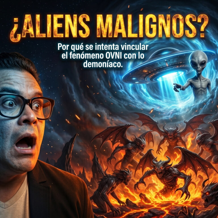 ¿Aliens malignos? Por qué se intenta vincular el fenómeno OVNI con lo demoníaco